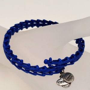 Alex and Ani Blue "V" Bracelet